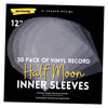 Spin Chemistry - 50 Pack of 12" Record Inner Sleeves (Half Moon)