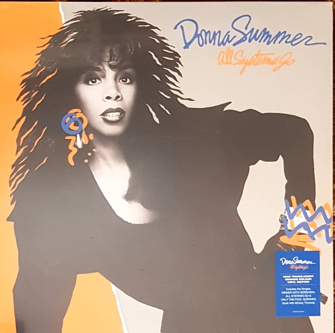 Donna Summer - All Systems Go (Translucent Orange Vinyl) – Stash Records